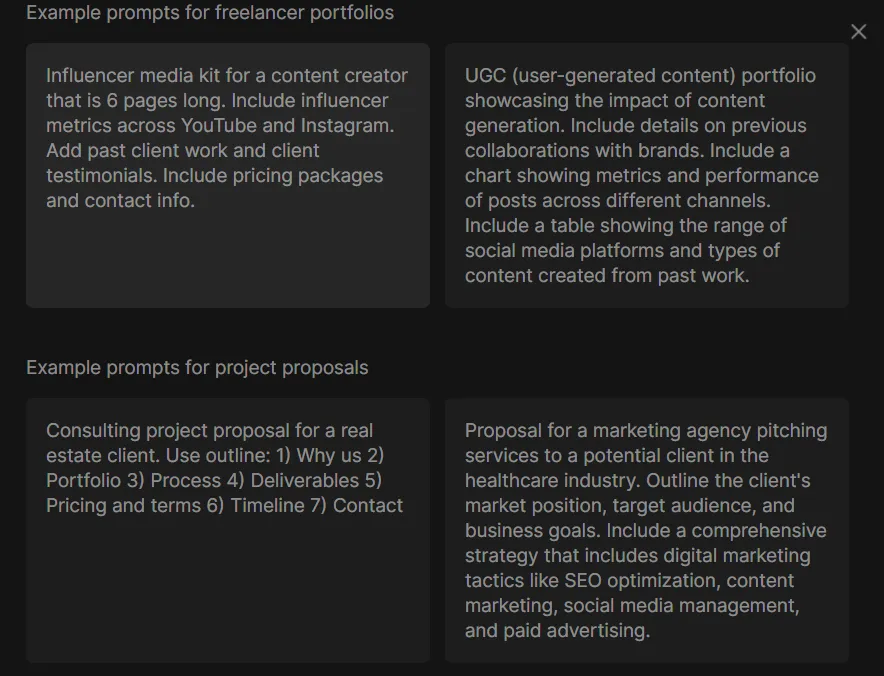 Elevate Your Presentations: A Power User's Guide to Tome AI Presentation 5 Tome AI tips and tricks: provide example prompts aimed at enhancing your productivity.